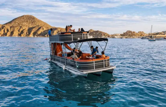 Cabo San Lucas Double Deck Party Pontoon - Holds 20 Guests