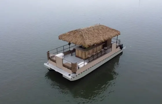 The Big Kahuna 18 Passenger Tiki Boat