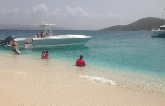 Charter the 32ft Intrepid Center Console in Cruz Bay, St. John