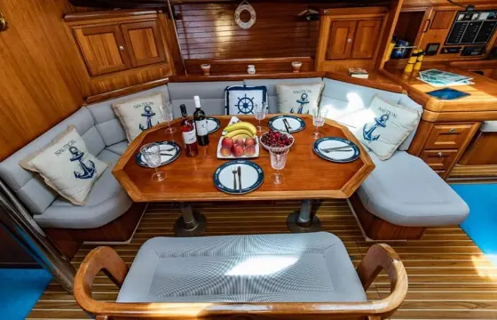 Sunset Sailing Trip in Kavala aboard the Dufour 45 Classic Sailboat