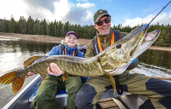 Pike Fishing with Guide near Gothenburg, Sweden