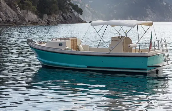 8-People Nelson 24' Margherita Center Console for Rent in Portofino, Italy