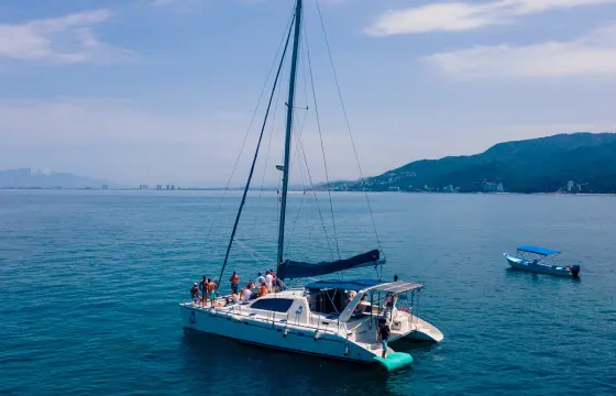 Charter Lagoon 48ft Catamaran in Puerto Vallarta for 25 Guests