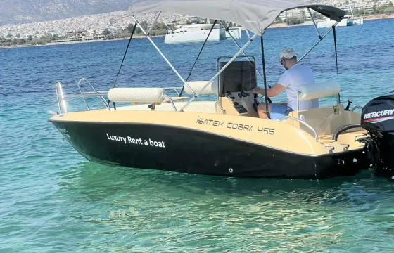 Cobra 495 Motorboat - No License Required - Glyfada Athens Marina