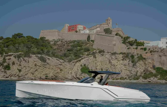 40’ Frauscher Ibiza Boat Charter, Performance & Comfort in Ibiza