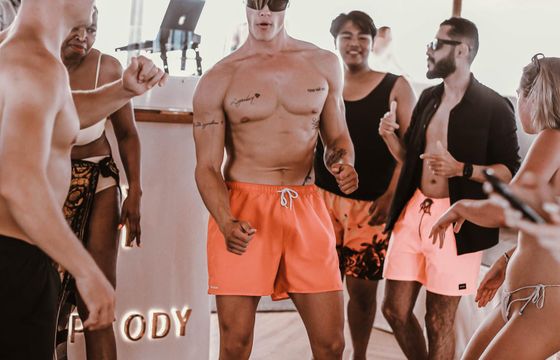 Phuket Luxury Party Catamaran Cruise with DJ, Waterslide & Sunset