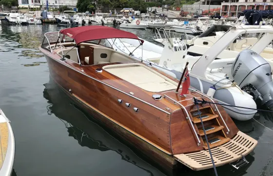 Iconic Riva Acquarama Vintage Motor Boat in Agropoli, Campania