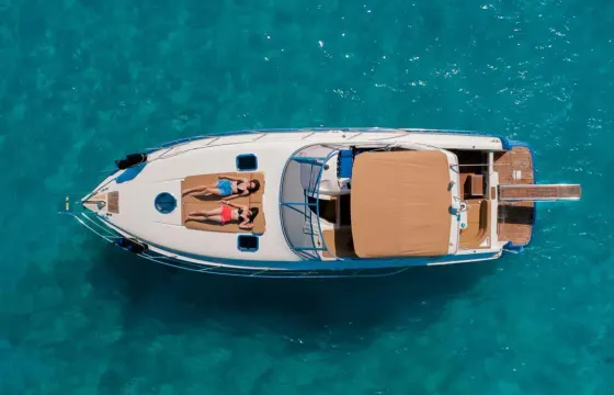 Luxury Speedboat | Zakynthos | 39ft Cranchi Yacht | Around the Island Tour