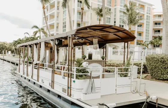 Floating Lounge Pontoon Boat for Birthday, Bachelorette, and more!