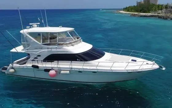 Sea Ray Sedan Bridge 56’ with all inclusive in Cozumel Island, Mexico