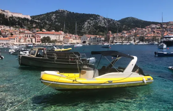 Solemar 175 HP - in Hvar Town -explore Vis, Blue Cave, Pakleni islands