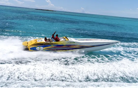 Luxurious 42 Cigarette Tiger for rent in Nassau Bahamas