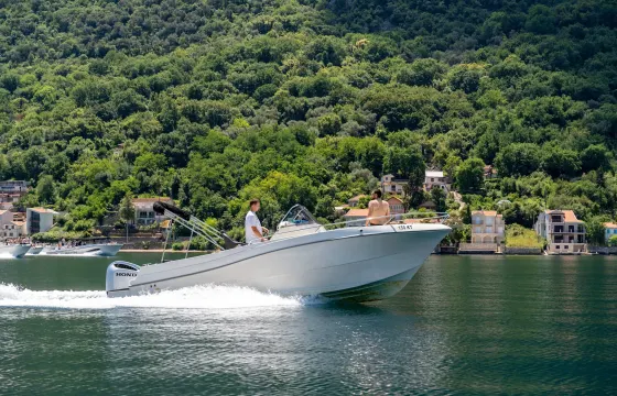 Enjoy in Boka Bay in Atlantic Marine Open 750 wit Skipper, Kotor Montenegro