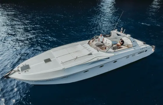 Rizzardi 50 topline Yacht for rent in Sorrento, Amalfi, Positano and Capri.