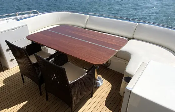 Charter the 70ft Johnson Motor Yacht in Marina del Rey, California for 12 Guests