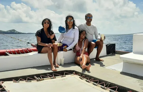 Catamaran in Saint George's