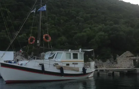 "Olga" Traditional Handmade Wooden Boat