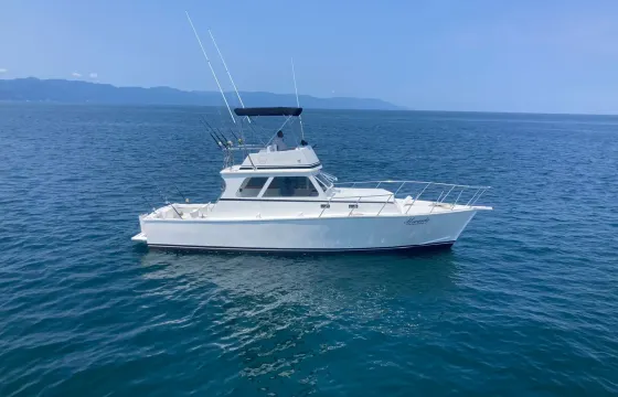 38ft Sportfisher for up to 8 people in La Cruz de Huanacaxtle