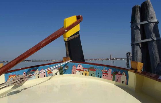 Hire the 28' “El Sultan” Bragozzo Traditional Venetian Boat in Venezia, Veneto