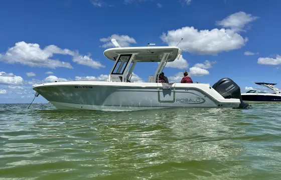 Water and Sun Adventures on the gulf with Captain Scott on 27' Robalo Boat