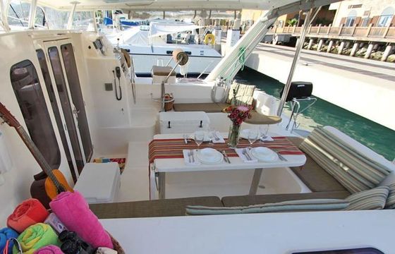 Full Day. Reserve a Luxury 47' Leopard Catamaran in St. Thomas, USVI