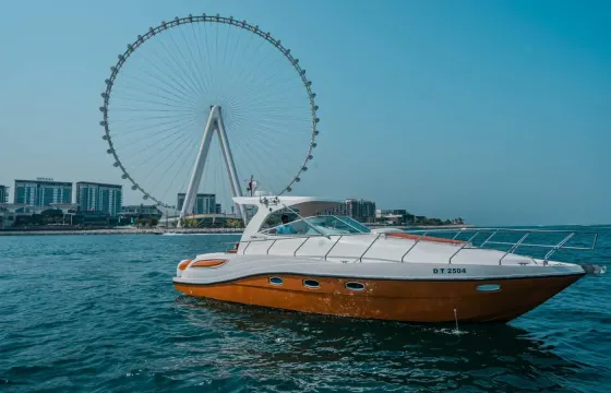 Book 2 hour Feretti Yacht Trip up to 10 People