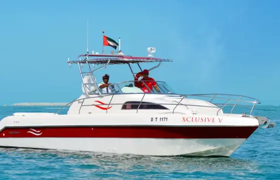 35ft Silver Craft Speed Boat Tour - Dubai Marina