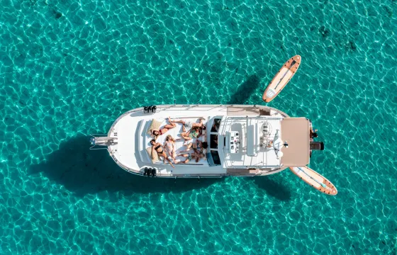 Private boat charter in Traditional Balearic Yacht in Ibiza