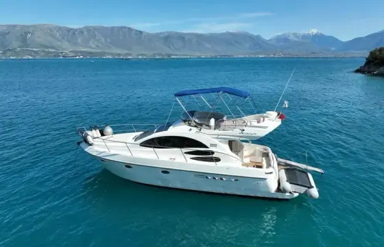 Saranda & Ksamil Luxury Yacht Experience: Azimut 39 Fly Motor Yacht