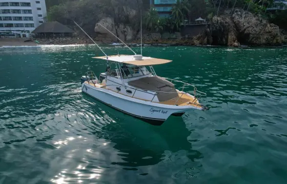 29ft Kat 2006 Fishing Boat Rental in Puerto Vallarta