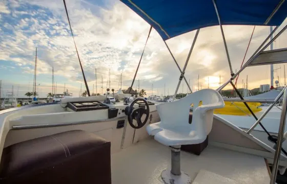 28ft Uniflite Fishing Charter From Marina La Cruz and Punta de Mita
