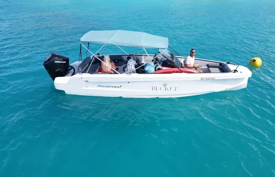 PERFECT Center Console BOAT RENTAL FOR ST BARTH AXOPAR