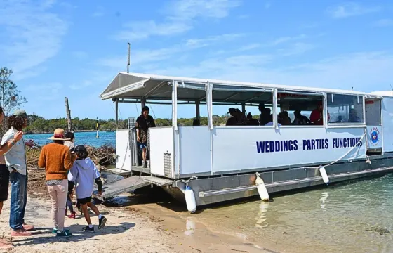 Eco Explorer Pontoon for 20 - 30 Guests in Tweed Heads