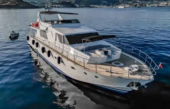 Where Luxury Meets The Sea Aboard 72' Admiral Motor Yacht from Bodrum, Muğla