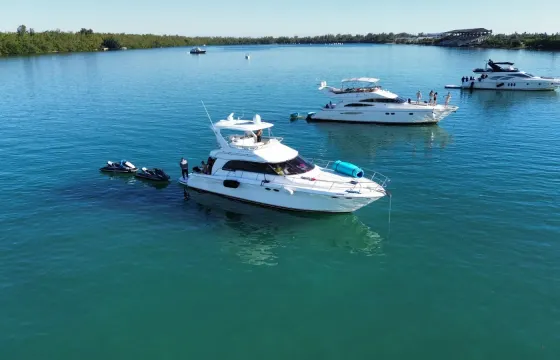 Enjoy a 54' Sea Ray Sedan Bridge in Miami