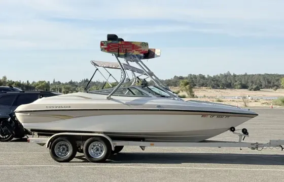 Crownline Boat Wakeboat -12 Person, Bluetooth Sound with AMP, Tube, Wakeboard
