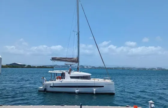 Private Luxury Bali 4.0 Catamaran with 3 Cabin from Old San Juan