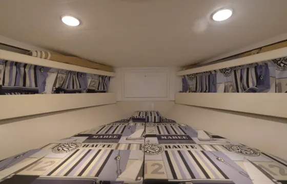 Luxury Yacht Tour on Tornado Eleven 38 - FJ