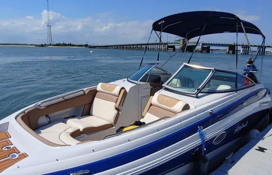 Brand New 25ft Crownline for Charter in Stone Harbor!