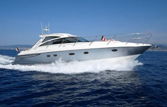 Princess V48 Sport Yacht boarding in Antibes, Cannes, St Tropez or Monaco