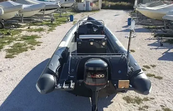 Former Revolution Zodiac RIB in Lagonisi