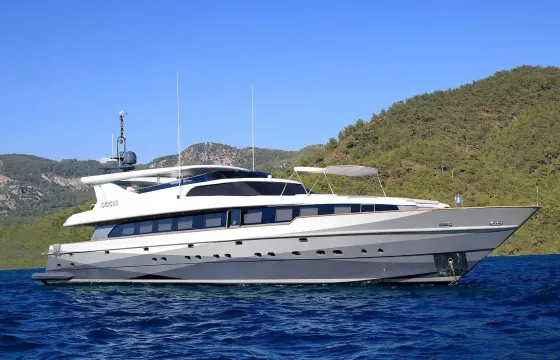 131' Power Mega Yacht Rental in Muğla, Turkey