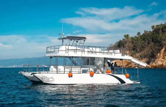 57' Custom Luxury Catamaran with Waterslides -All Inclusive in Puerto Vallarta