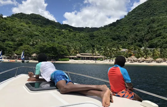 Full Day Private Speedboat Charter for Up to 10 People Saint Lucia