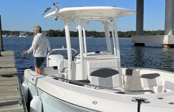 Your friends with a boat