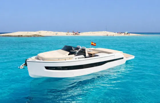 Explore Ibiza and Formentera with Cranchi A32 Yacht