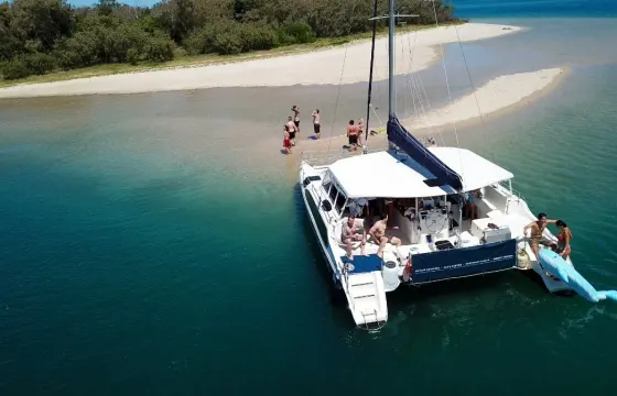Boat Hire on Sailing Catamaran with pro skipper (max 30 guests) on Gold Coast