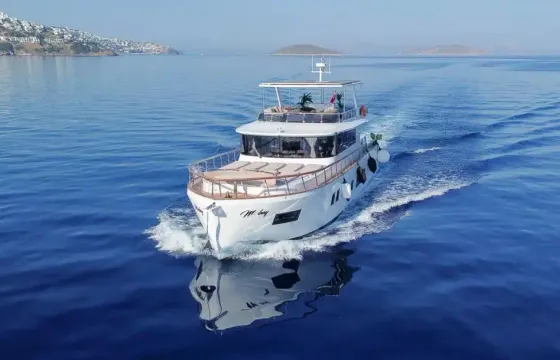 79ft Custom Built Luxury Yacht Charter with Captain in Bodrum for 20 Guests