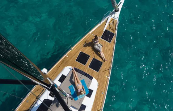 50ft Dufour 520 Cruising Monohull Charter for 8 People in Ljubljana, Slovenia