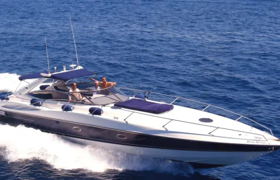 48ft Sunseeker Superhawk Motor Yacht Rental in Cote d'Azur, France